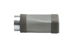 Thermoduct verloopstuk 220x80 mm naar diameter 160 mm