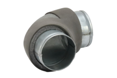 Thermoduct bocht diameter 80 mm 90 graden (niet safe)