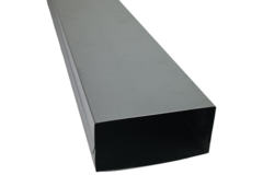 Gegalvaniseerd instortkanaal 220x80 mm met lengte 1500 mm