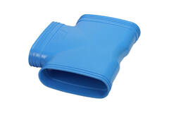 Wavin Ventiza T-stuk 90 graden PVC ovaal 235x80 mm M/M/M