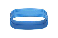 Wavin Ventiza lijmmof PVC ovaal 235x80 mm M/M