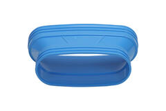 Wavin Ventiza verloop PVC ovaal 235x80mm naar 195x80 mm M/M