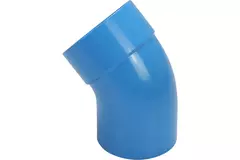 Wavin Ventiza bocht 45 graden PVC rond met diameter 160 mm M/S