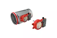 Rooksensor 230V voor ronde brandklep 125 mm - E-FDC A SSA D125 230