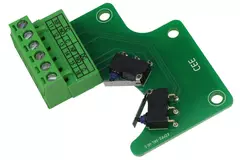 Brandklep rechthoekig dubbel contact S kit - E-FD A R25S KIT