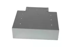 T-stuk (haaks) 90 graden 220x80 mm - 170x80 mm tbv instortkanaal