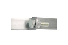 Beugel metaal 500mm zonder rubber - PCWOR500