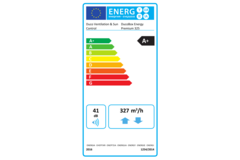 Duco WTW DucoBox Energy 325 1ZS - 1 zone sturing - links - 325 m³/h