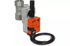 Drieweg kogelkraan DN20 met actuator 230 V - STK 02
