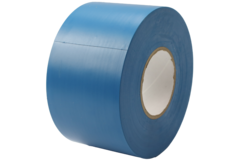 PVC tape blauw 50 mm breed - rol 33 m