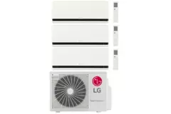 LG Triple split airco MU3R19-090912P R32 2x2,5 kW + 1x3,5 kW set