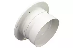 Jet rooster 315mm muur- en wandmontage RAL 9010