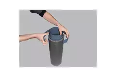 Ubbink Aerfoam koppelstuk 160 mm
