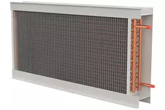 Maxivent warmwaterbatterij 41,20 kW voor M4540 horizontaal low profile - HC2