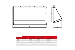 Maxivent weersbestendige beschermkap voor MR4535 horizontaal - HD
