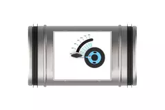 Ronde CAV Constant volumeregelaar enkelwandig diameter 160 mm