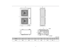 Tosot by GREE Versati V Monobloc warmtepomp 400V R290 16 kW
