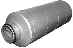Spiro-SAFE geluiddemper diameter 355 mm - lengte 900 mm (100 mm isolatie)