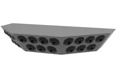 Nozzle jet Plenum Halve UFO-8 996x1992x346