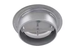 Ventilatie afvoer ventiel 200mm metaal - E-DVS200 RAL 9016