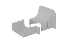 ClimaConnect muurrosette voor montagekanaal 100 mm - RAL 9010