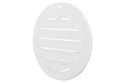 Buitenrooster rond 80mm aluminium - RAL9016