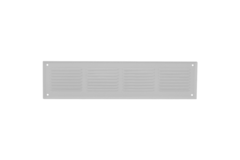 Wandrooster 400x100mm aluminium - RAL9016