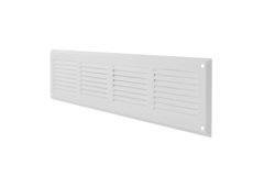 Wandrooster 400x100mm aluminium - RAL9016