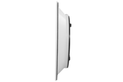 Plafondrooster rond met vast patroon Ø 200 mm - RAL9016
