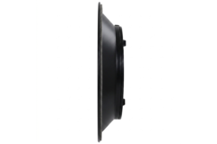 Plafondrooster rond met vast patroon Ø 300 mm - RAL9005 30% glans