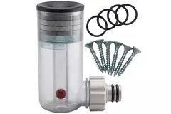 Waterloze inbouwsifon voor condenswater afvoer