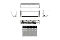 Kizura Prestige Inverter airco R32 7,0 kW set