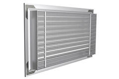 ClimaConnect buitenmuurrooster aluminium 300x300 mm