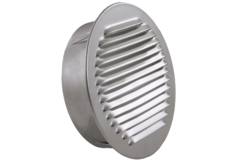 Ventilatierooster rond 250mm aluminium - EL-A-R250 ALU