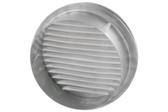 Ventilatierooster rond 250mm aluminium - EL-A-R250 ALU