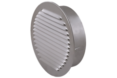Ventilatierooster rond 250mm aluminium - EL-A-R250 ALU