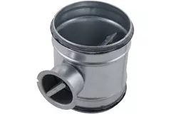 Handbediende regelklep Ø 80mm voor spirobuis