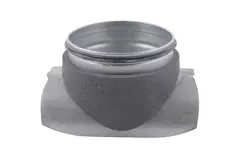 Thermoduct Zadelstuk 160 mm - 160 mm (90 graden)