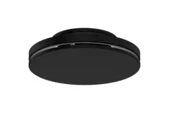 Plafondrooster staal met ronde uitblaas – 200 mm – RAL 9005