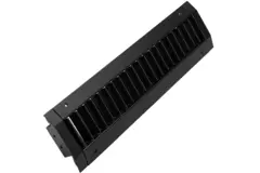 ClimaConnect kanaalrooster dubbel instelbaar 1025x125 mm voor buis 315 tot 900 mm - RAL 9005