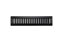 ClimaConnect kanaalrooster dubbel instelbaar 1025x125 mm voor buis 315 tot 900 mm - RAL 9005
