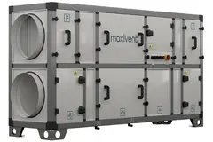 Maxivent WTW luchtbehandelingskast met tegenstroomwisselaar 1200 m³/u horizontaal links - M4512