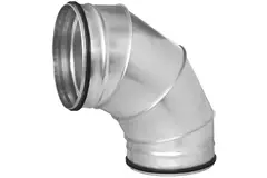 Ronde spiro bocht 90° Ø 250mm voor spirobuis