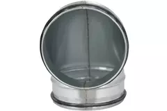 Korte ronde spiro bocht 90° Ø 150mm voor spirobuis
