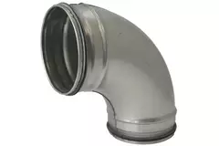 Ronde spiro bocht 90° Ø 125mm voor spirobuis