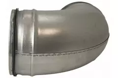 Ronde spiro bocht 90° Ø 125mm voor spirobuis