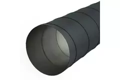 Spirobuis Ø 80 mm L=1500 mm - sendzimir verzinkt - RAL7016