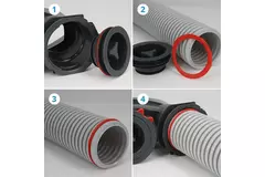 Heatpex Aria flexibele ventilatiebuis diameter 75 mm (50 meter)