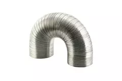 Starre aluminium ventilatieslang rond Ø 250mm lengte 3 meter