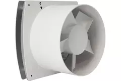 Badkamerventilator Ø 150 mm Zilver - Design T150S